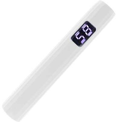 SH-RuiDu LED-Nagellampe, Hand-UV-Licht, LED-Lampe für Gelnägel, schnelle Aushärtung, schnurlos, USB-Nageltrockner für den Heimsalongebrauch, Weiß