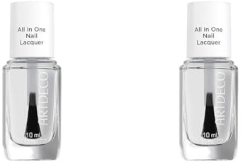 ARTDECO All In One Nail Lacquer - Multi-Pflegelack für schöne Nägel - 1 x 10 ml (Packung mit 2)