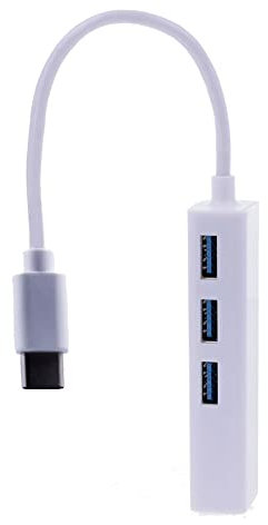 Adaptador USB Tipo C 3.0 Macho a Red Ethernet RJ45 Tarjeta Red 10/100Mb