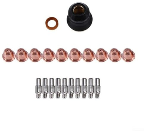 Präzisionsschneiden mit 22 Stück S45 PT40 PT60 IPT60 Plasmabrenner Kit