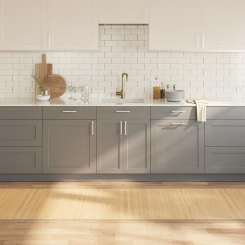 Homgoday Teppich, Bambusteppich rutschfest Bambusmatte Küchenteppich Flurteppich, Modern, Bambus-Teppich für Wohnzimmer, Küche, Flur Rechteckig Hell Natur 80x300 cm Bambus