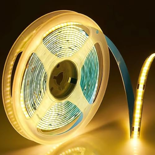 Okaywork LED Strip Klebeband, LED Streifen Unterschrankle, LED Streifen 3000K Warmweiß für Home Party Dekoration DIY Dekoration (3M)