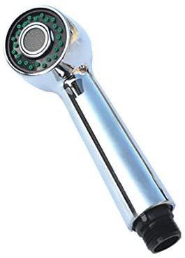 Happyyami Douchette Extractible Arroseur D'évier 16 X 5 Cm Finition Électroplaquée Pommeau de Bain Filtration Intégrée Usage la Cuisine Salle de Bain