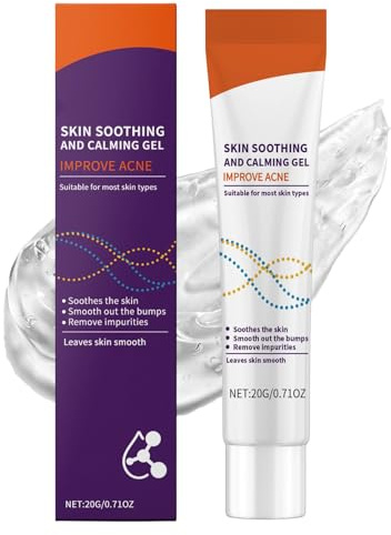Crema Idratante Viso | Gel Anti Brufoli Non Appiccicoso | Crema Per Eliminare Brufoli Del Viso | Per Uomini Donne Ragazzi Viaggio Casa Scuola