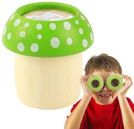 Kalejdoskop för barn, svampkalejdoskop - söt kreativ kalejdoskop för barn, retro bärbara teleskop leksaker, vetenskapsutvecklingsleksaker