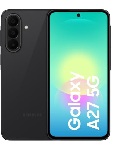 Samsung Galaxy A27 5G Smartphone mit KI-Funktionen, Handy, Black, 128 GB