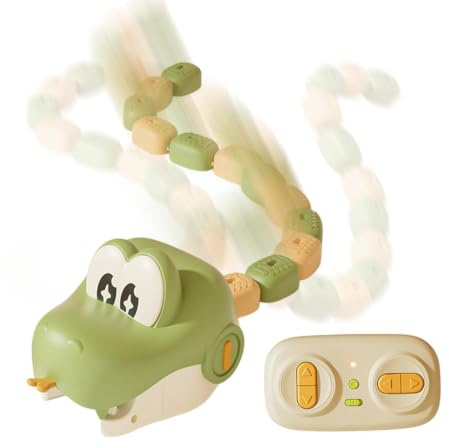 Coches de Juguete para Niños Serpiente Come Bloques Coche Deslizante | Juguetes Reptantes Para Suelo Parque Dormitorio Sala Juegos Niños Y Niñas