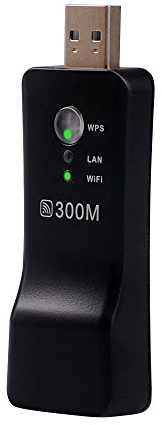 PIX-LINK Wifi Range Extender 300Mbps USB Wifi Adapter/Dongles Wifi Repeater TV Network Adapter