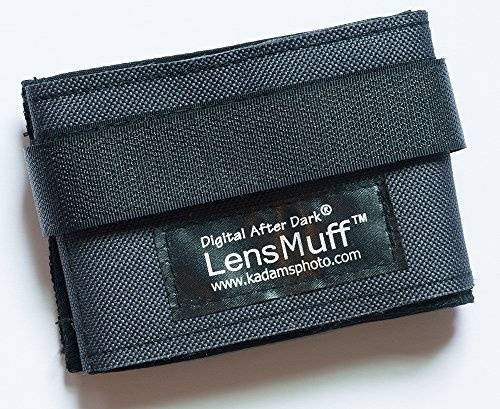 LensMuff Dew Preventer uses Hand Warmer Heat Packs (Not Included) to Stop Condensation Fogging on Camera Lenses