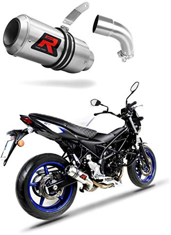 DOMINATOR Terminale di Scarico Marmitta Silenziatore GP compatibile con SV 650 2016-2020