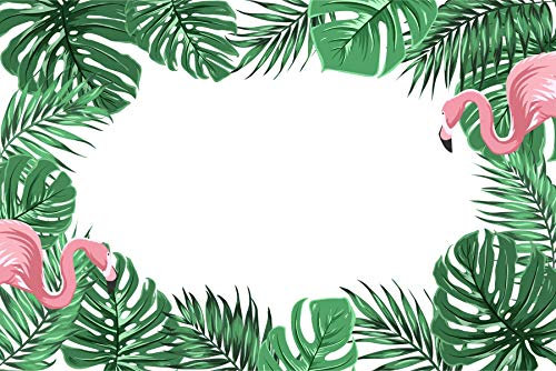 Muralo Fotomural autoadhesivo 450 x 300 juveniles flamencos monstera moderno papel pintado habitación infantil dormitorio mural mural mural mural XXL br. 450 cm x altura 300 cm