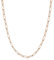 Philip Jones Rose Gold Plated Small Link Paperclip Necklace