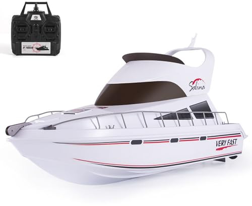 wheelfun Henglong HL 2,4G Ferngesteuertes Hochgeschwindigkeitsyacht-Schiff 20KM/H RC Rennboot Modell RC Hobby Modelle