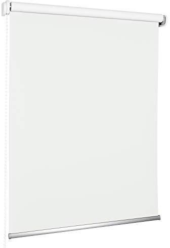 ROLLMAXXX Standard-Rollo Verdunkelungrollo Seitenzug Kettenzugrollo Tageslicht Sichtschutz (80 x 230 cm, Weiß)