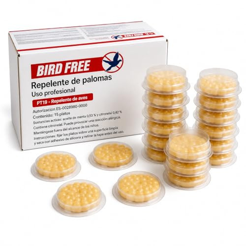 Bird Free Fire Gel - 15 x Pre-loaded Standard Dishes Timesaver Pack