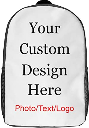 Mraxovid Rucksack mit Namen, personalisierbar, für Kinder, Schultasche, Jungen, Mädchen, Teenager, Rucksack mit Brustgurt, Personalisierter Rucksack