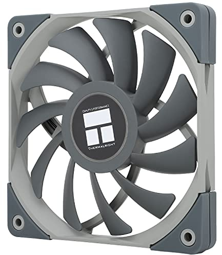 Thermalright TL-C12015 CPU Fan, Computer Case Cooling Quiet 4PIN PWM, 1500RPM Speed,15mm Slimline Cooler Fan, 120mm PC Cooler(TL-C12015)