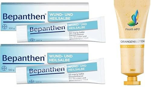 Wund-und Heilsalbe 2 X100 g Sparset inkl. einer hochwertigen Handcreme Marke Faar-Apo