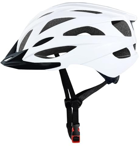 SAEROVIE Bike Helmets for Adults, Mountain Bike Helmets for Men with Visor, Adjustable Fit Bicycle Helmet for Women, Road Recreational Cycling Helmet
