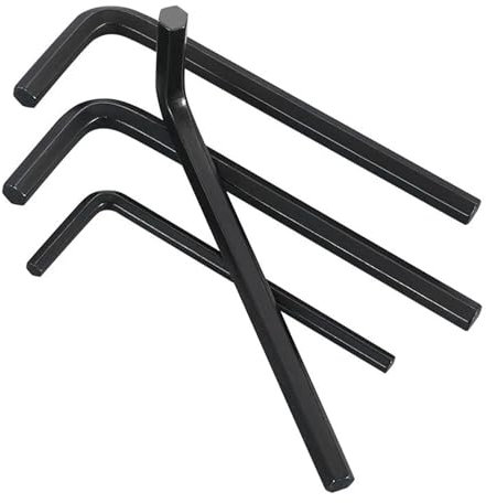 Set di Chiavi Inglesi, Chiave a brugola, Chiave a brugola Esagonale a L, Set di Chiavi Inglesi Anti-brugola annerite, Strumenti da 1/5/10 Pezzi per riparazioni Fai da Te (Set da 1 Pezzo, 5 m