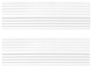 Schwellenrampenmatte, Türschwellen-Abnutzungsplatte, Neigungsstreifen, Passend For Xiaomi, Kompatibel Mit Ecovacs, Kompatibel Mit Roborock, Kompatibel Mit Ilife, Staubsaugerersatz(White-2pcs)