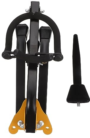 CIMAXIC Faltbarer Tragbarer Saxophonständer Für Tenorsaxophon Verstellbares Saxophonstativ Stabiler Instrumentenhalter Aus Hochwertigem Eisenmaterial Mit Gummibeschichtung Platzsparend