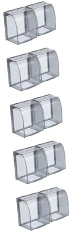 Tofficu 5 Set Coprischiume Per Elettrica Da Design Adesivo Per Bagno Protezione Da Spruzzi E Usura Cover Per Scatola Elettrica Facile Installazione E Rimozione Senza Residui 2 Pezzi*5