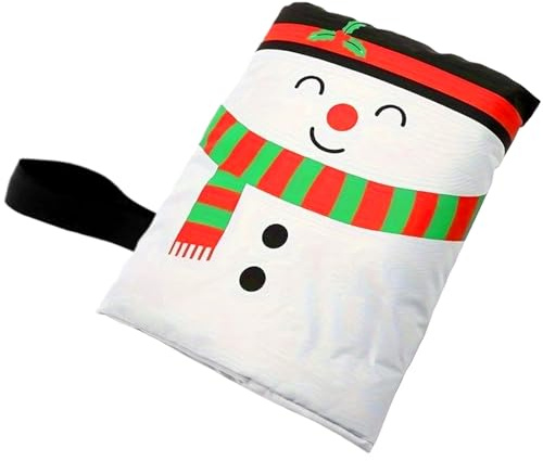 Fundas Para Exteriores Para Invierno - Protector De Grifo Exterior Hombre De Nieve Navidad Protección Anticongelante | Protección Anticongelante Aislamiento Tuberías Prevención Heladas Grifo