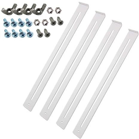 Yulokdwi Kit De Reparación De Cajones De Cómoda - Resistente Anti Hundimiento Liberación Rápida - Juego De Soporte De Montaje Para Corredera De Cajón | Para Muebles de Madera MDF Aglomerado para Hogar
