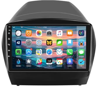 Autoradio Android da 9 per Hyundai Tucson IX35 2010-2015, Bluetooth, navigazione GPS, Carplay, WiFi, USB, SWC, FM, impianto stereo (F7 2G+32G)