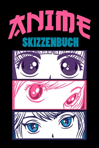 Anime Skizzenbuch: Manga / Japanische Kunst /Zeichenpapier / 122 Seiten / Blankopapier zum Zeichnen, Kritzeln oder Skizzieren / ca. A5