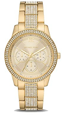 Michael Kors - Tibby Collection, Goldfarbe, Edelstahluhr für Damen MK7292