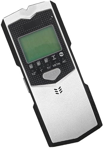 POFET Escáner de Pared con buscador de Pernos 5 en 1 con Pantalla LCD retroiluminada y Alarma de Audio para la Herramienta de detección de ingeniería de mejoras para el hogar