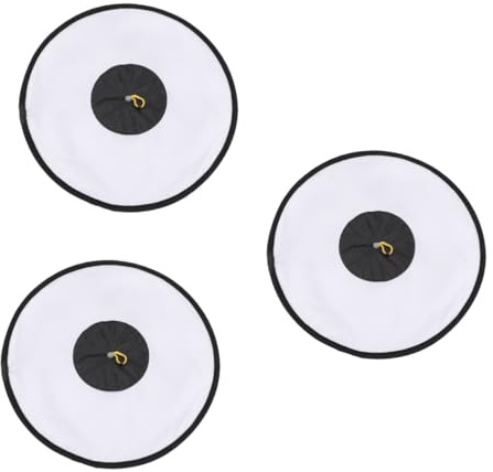 Hemobllo 3pcs Flash Diffuser Camera Light Reflector for Photography Video Light Cover Portable Design for Product Photography