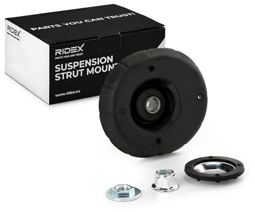 RIDEX 1180S0425 Federbeinstützlager mit Kugellager Vorne Kompatibel mit RENAULT Clio 3 Schrägheck BR0/1, CR0/1 5031F2 503369 503527