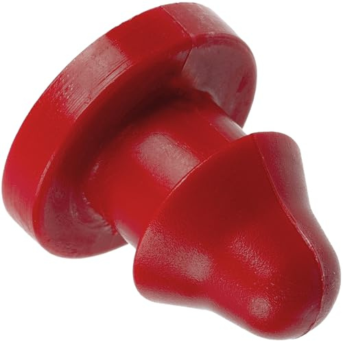 AERZETIX - Lot de 10 Bouchons Capuchons de Fermeture pour Tuyau d'Irrigation Ø de Trou 6 mm - Couleur Rouge - Obturateur Système d'Arrosage Goutte à Goutte - en Plastique
