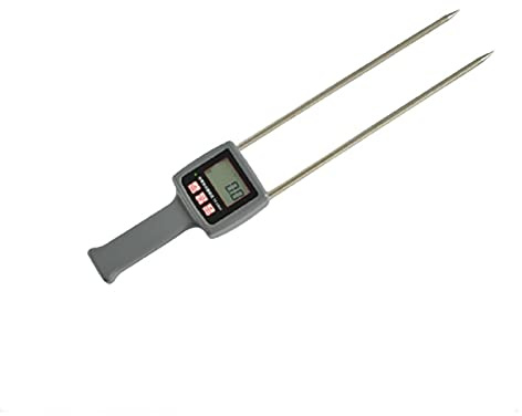 Misuratore di umidità, Bale Bale Detector Igrometro Igrometro Igrometro Igrometro Rilevatore A secco e igrometro a temperatura umido per piante in vaso, giardino