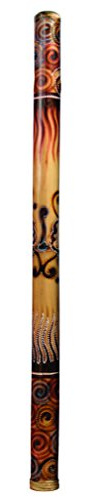 Didgeridoo Bamboo (Burn-Paint with Random color bag)