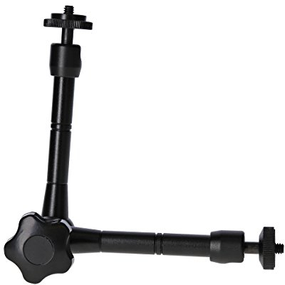 Rollei Gelenkstativ – ein flexibler Magic Arm/ Gelenk Arm für die Befestigung von zusätzlichem Zubehör wie Ihr Smartphone; Blitz oder Lichtreflektor an ihrem Stativ, bis zu 1 kg Traglast