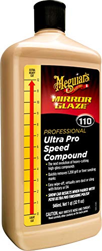 Meguiar's M11032 Mirror Glaze Ultra Pro Speed Compound Schleifpolitur, 945ml