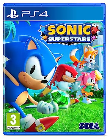 Sonic Superstars (Playstation 4) (Includes Comic Style Character Skins - Exclusive to Amazon.co.uk)