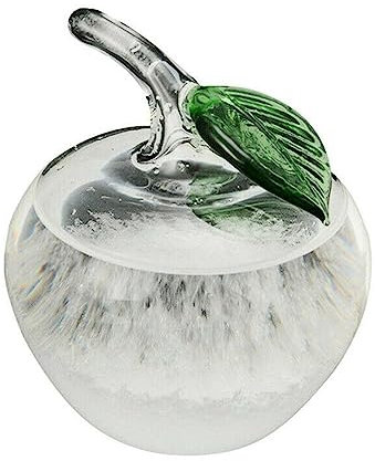 SSIMOO 1PCS Trasparente Vetro Tempesta Goccia d'acqua Tempesta Previsioni Bottiglia Monitor Previsioni Barometro Decorazione meteorologica