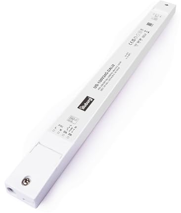 illuburg LED Trafo 24V 45W - 150W Dimmbar DALI PUSH Flickerfree Slim für LED Streifen Möbeleinbau Netzteil Treiber Driver Power Supply