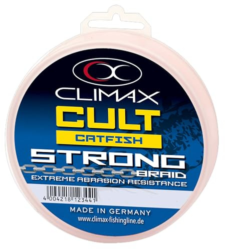 Climax Catfish Strong 280m 0,50mm 50kg Weiß Welsangelschnur Geflochten