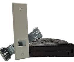 Scatola da parete con avvolgitore per cinghie. Distanza tra i fori: 165 mm