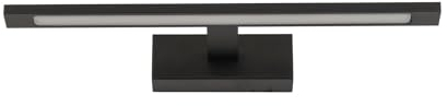 Licht-Erlebnisse LED Bilderlampe Metall Schwarz 41,5 cm lang 4000 K neutralweiß 1500 lm Modern Bilderleuchte Wohnzimmer Downlight Spiegelleuchte