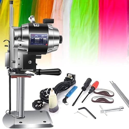 Taglierina Per Forbici Elettriche Tagliatrice Di Stoffa Elettrica Verticale Professionale Coltello Diritto Verticale 1100w Forbici Elettriche, Per Abbigliamento in Tessuto Carta in Pelle,10inches
