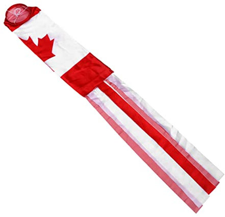 HANABASS Windsock Flagge Mit Kanadischem Ahornblatt Dekorative Hängedekoration Für Garten Schulveranstaltungen Und Festlichkeiten Langlebig Und Leicht Für Outdoor-nutzung