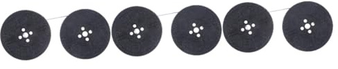BCOATH 3stücke Typewriter Ink Ribbon Nylonband Für Manuelle Schreibmaschinen Einfache Installation Passend Für Viele Modelle Langlebig Und Praktisch Der Anwendung