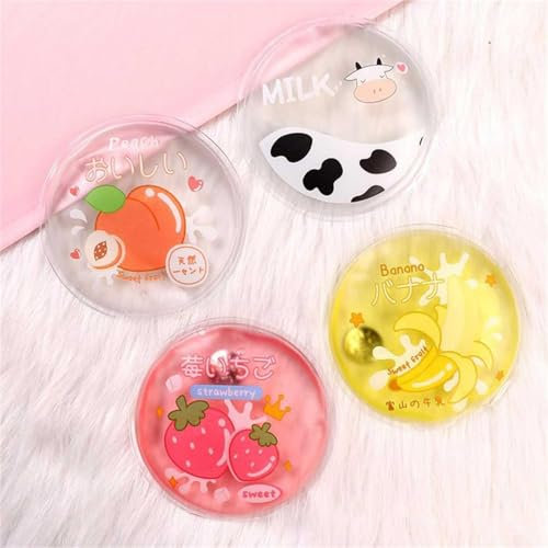 4 Reusable Gel Click Heat Pads, Instant Hand Warmers, Reusable Gel Heating Pad, Reusable Hand Warmer, Portable Heating Pack, Reusable Instant Hand Warmer, Gel Hand Warmer, Random Color